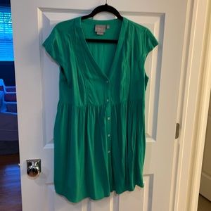 Green stylish blouse
